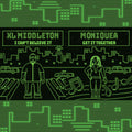 the album cover for Xl Middleton / Moniquea - I Can't Believe It / Get It Together