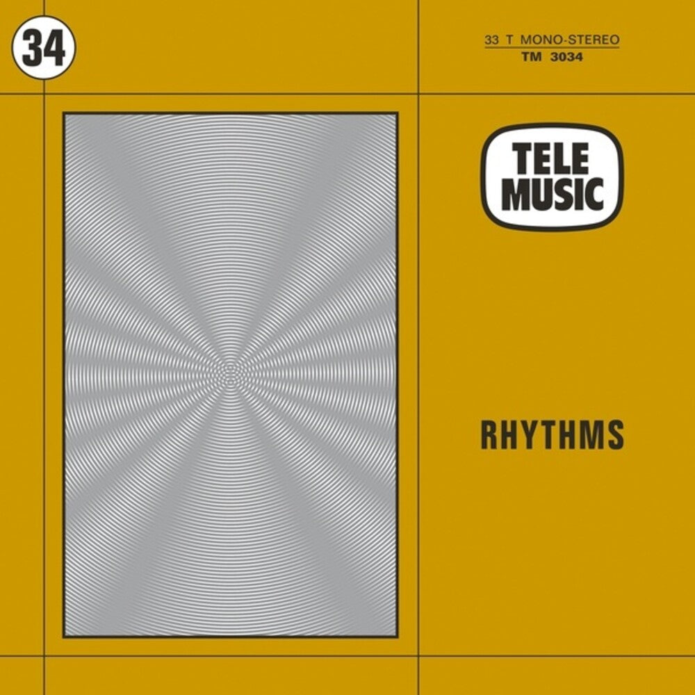 the album cover for Tonio Rubio - Rhythms (Tele Music)