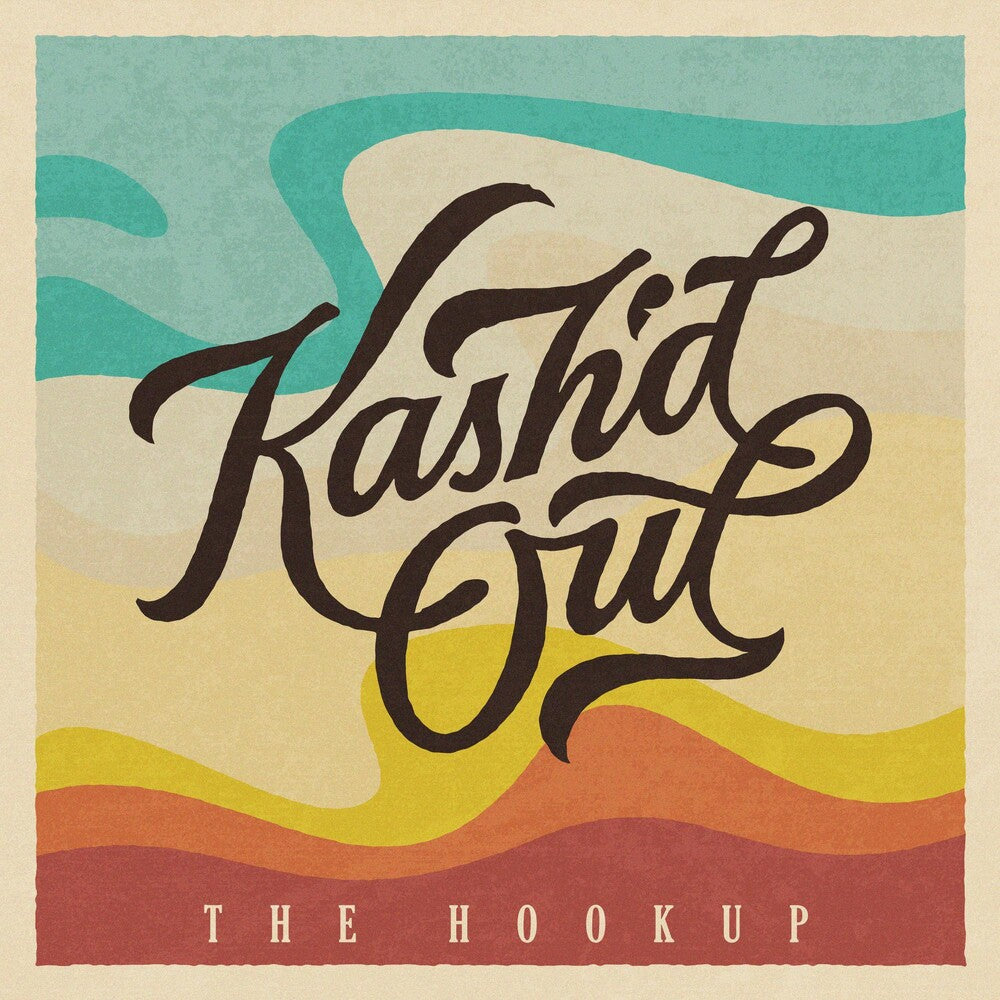 the album cover for Kash'd Out - The Hookup [Transparent Sea Blue & Electric Blue 2LP]