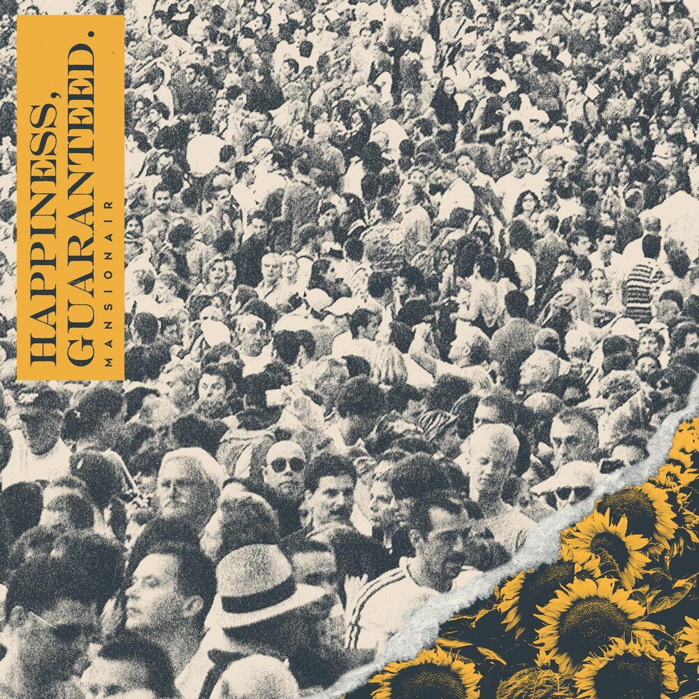 the album cover for Mansionair - Happiness, Guaranteed