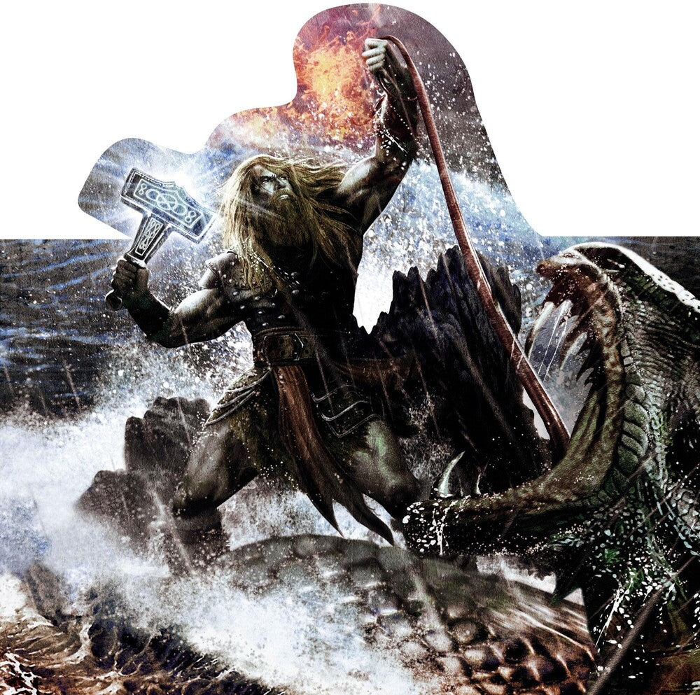 the album cover for Amon Amarth - TWILIGHT OF THE THUNDER GOD