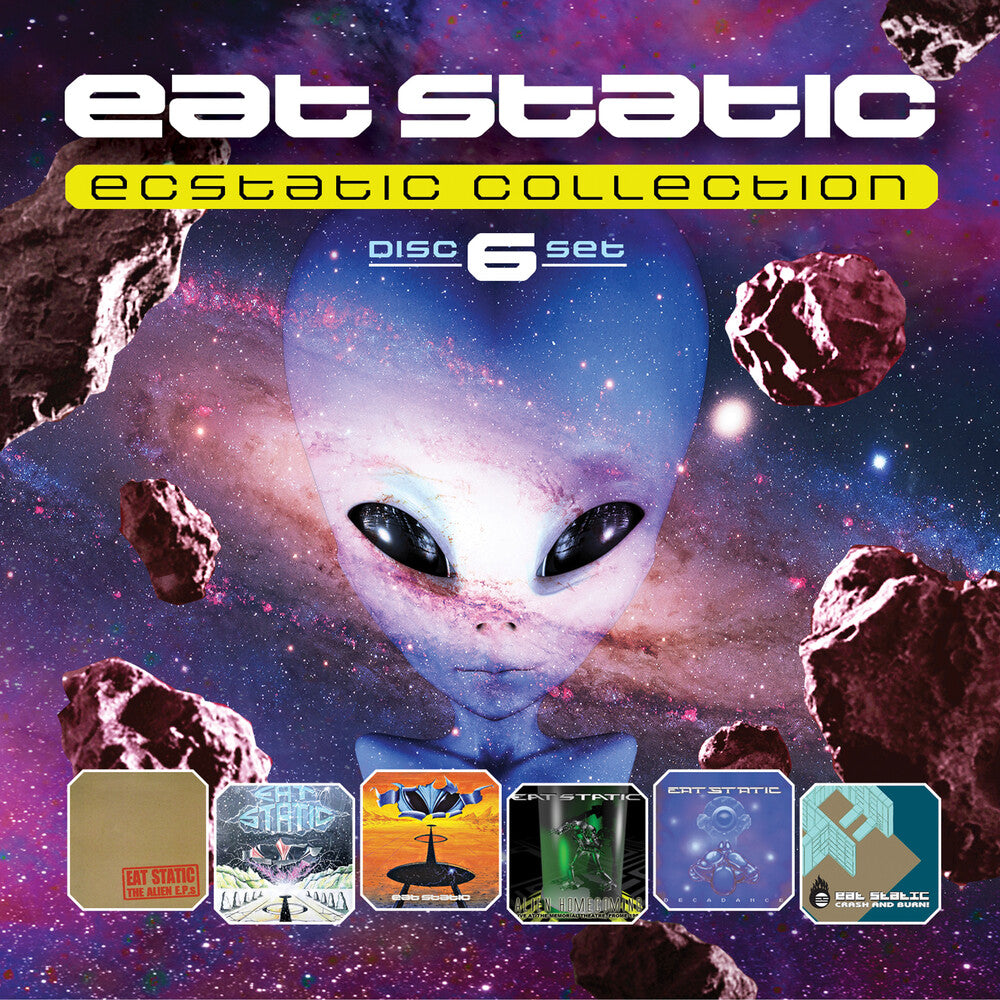 the album cover for Eat Static - Ecstatic Collection (Box)