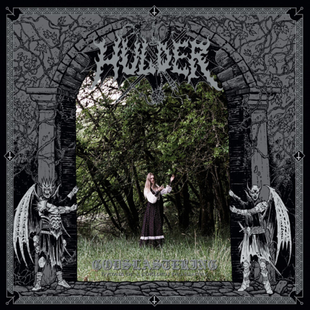 the album cover for Hulder - Godslastering - Hymns Of A Forlorn Peasantry