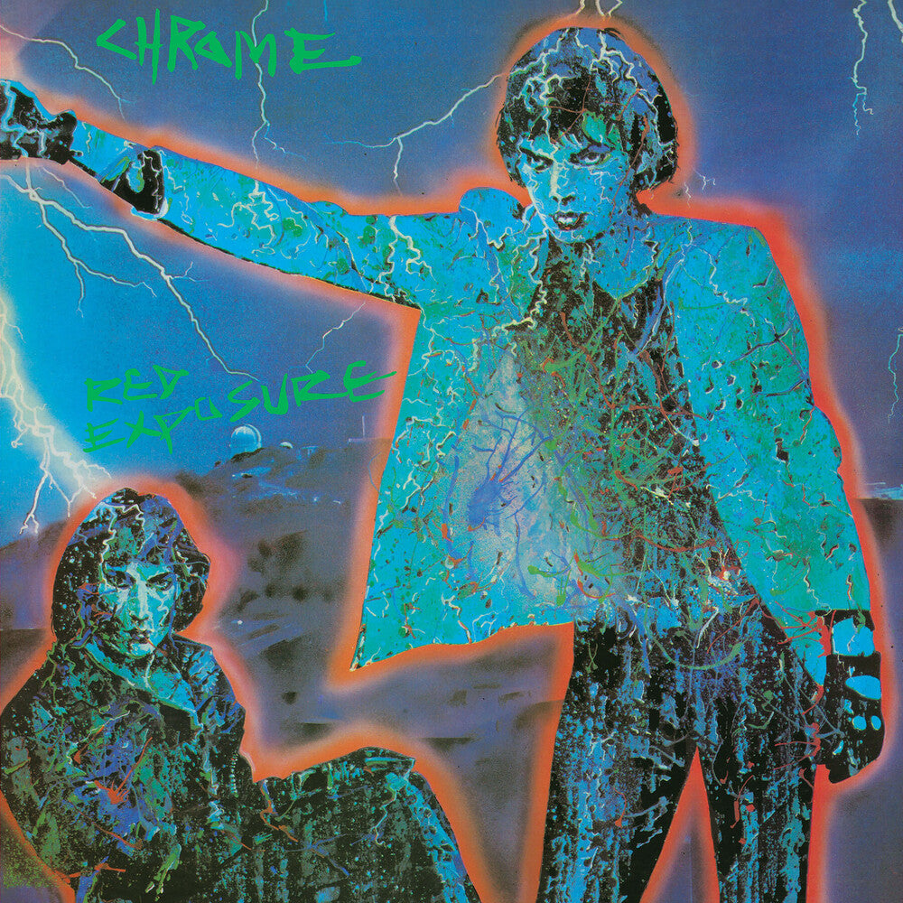the album cover for Chrome - Red Exposure