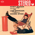 the album cover for Chet Baker - Angel Eyes - Limited 180-Gram Red Colored Vinyl with Bonus Track