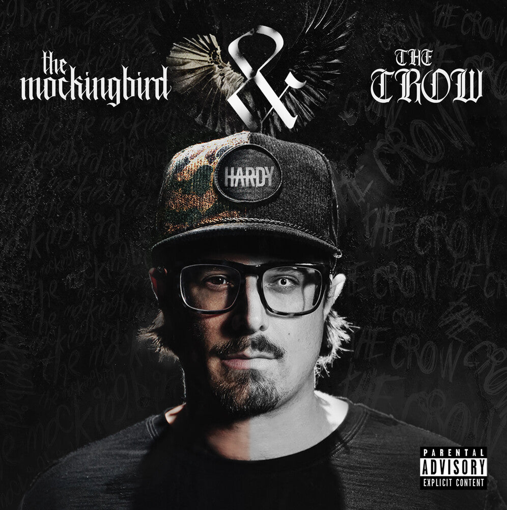 the album cover for Hardy - the mockingbird & THE CROW [Black/white 2LP]