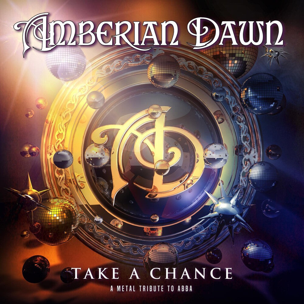 the album cover for Amberian Dawn - Take A Chance - A Metal Tribute To ABBA