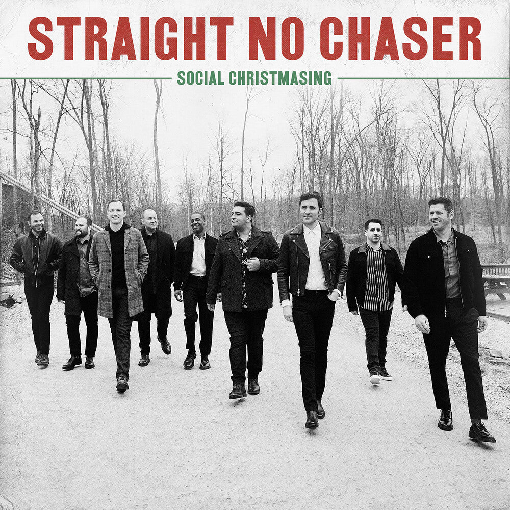 the album cover for Straight No Chaser - Social Christmasing