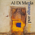 the album cover for Al Di Meola - Orange and Blue