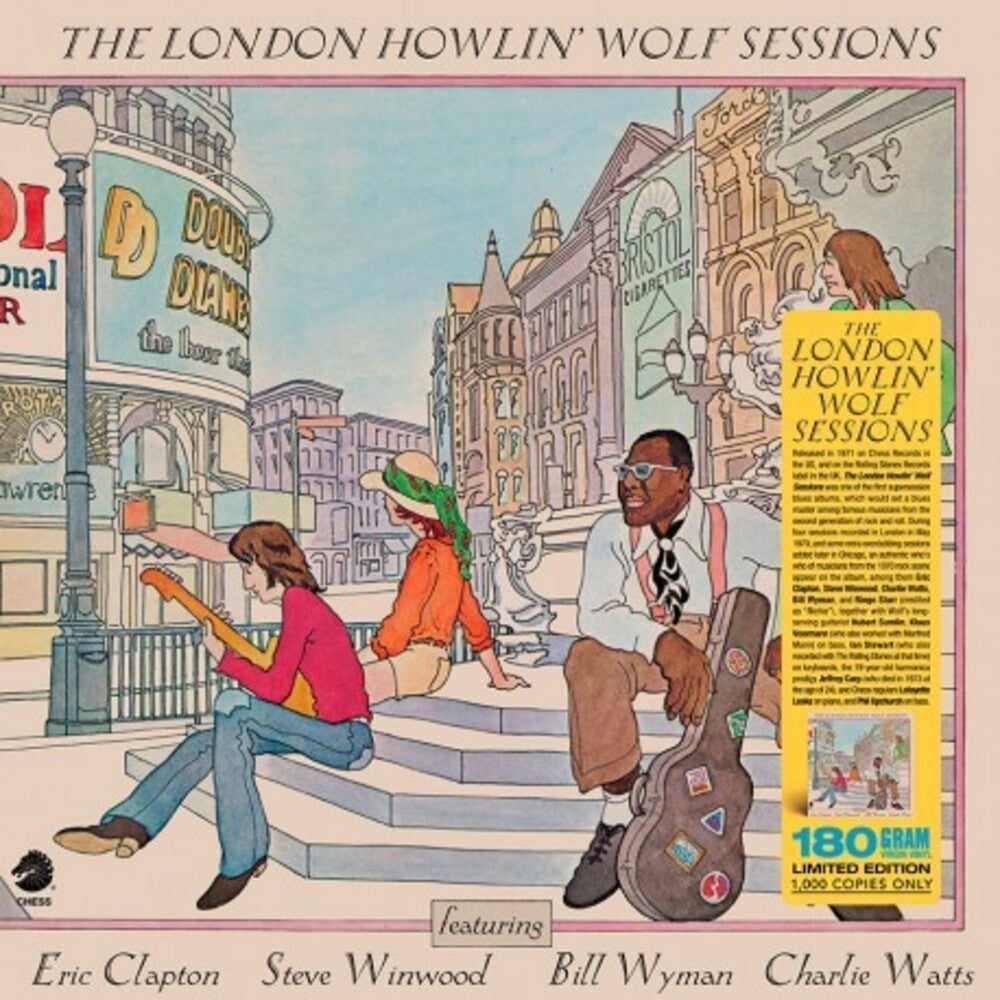 the album cover for Howlin' Wolf - London Howlin Wolf Sessions (Spa)