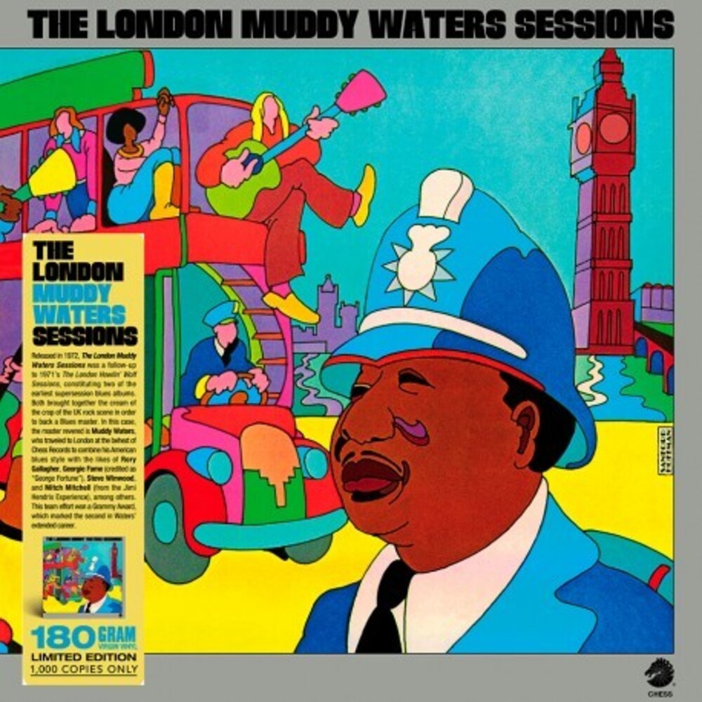 the album cover for Muddy Waters - London Muddy Water Sessions (Gate) [180 Gram] (Spa)