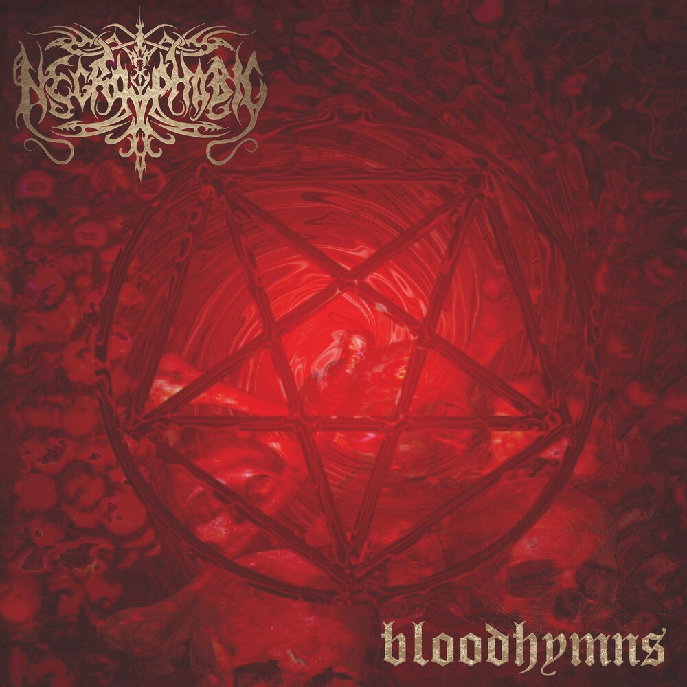 the album cover for Necrophobic - Bloodhymns (Post)