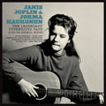 the album cover for Janis Joplin & Jorma Kaukonen - The Legendary Typewriter Tape: 6/25/64 Jorma's House