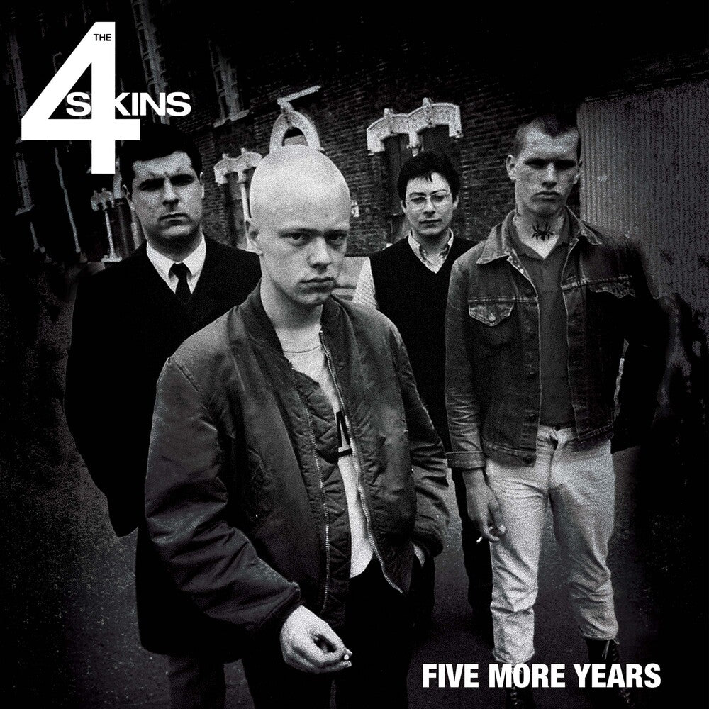 the album cover for 4-Skins - Five More Years - Coke Bottle Green [Colored Vinyl] (Grn)