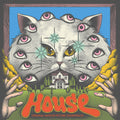 the album cover for Yoshino, Mickie & Godeigo - House (hausu) (Original Soundtrack) - Pink Swirl