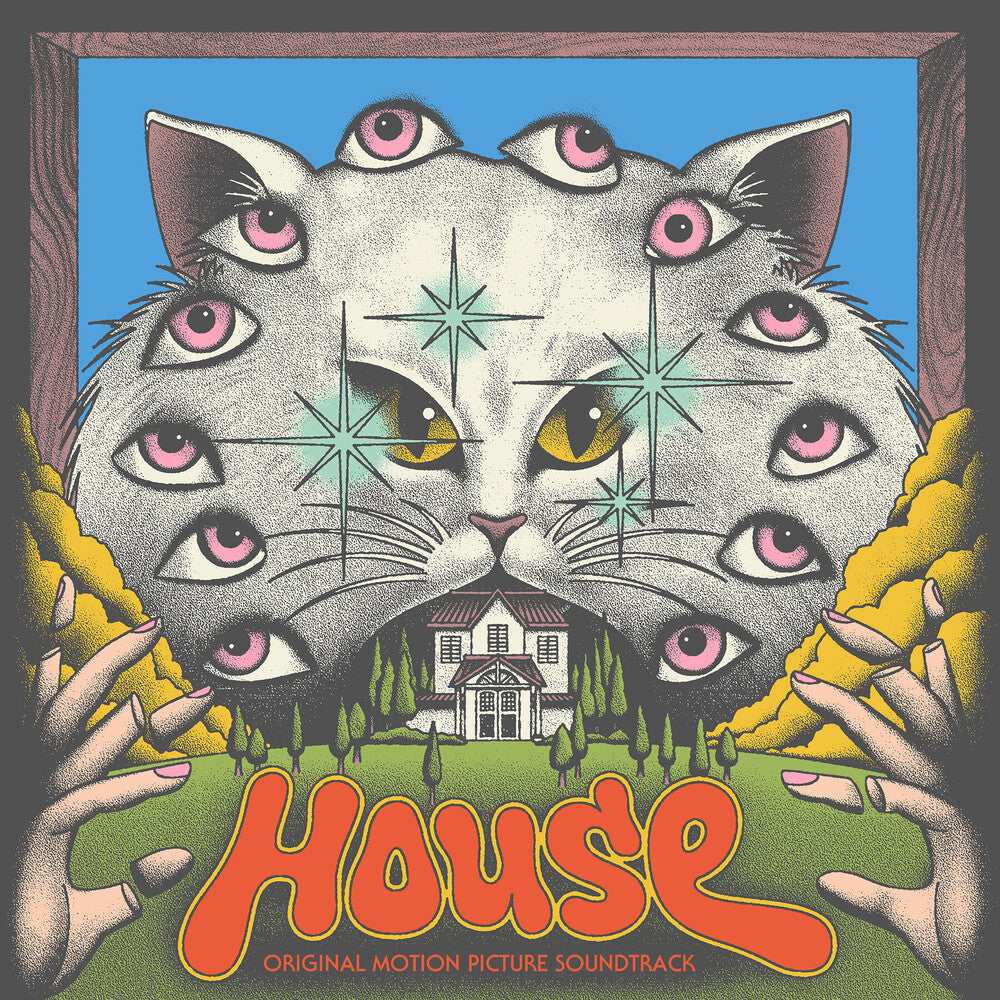 the album cover for Yoshino, Mickie & Godeigo - House (hausu) (Original Soundtrack) - Pink Swirl