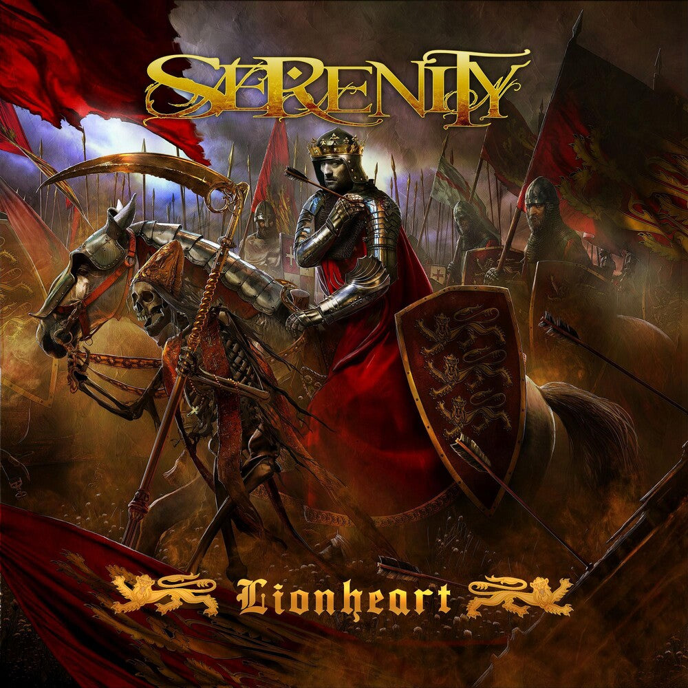 the album cover for Serenity - Lionheart