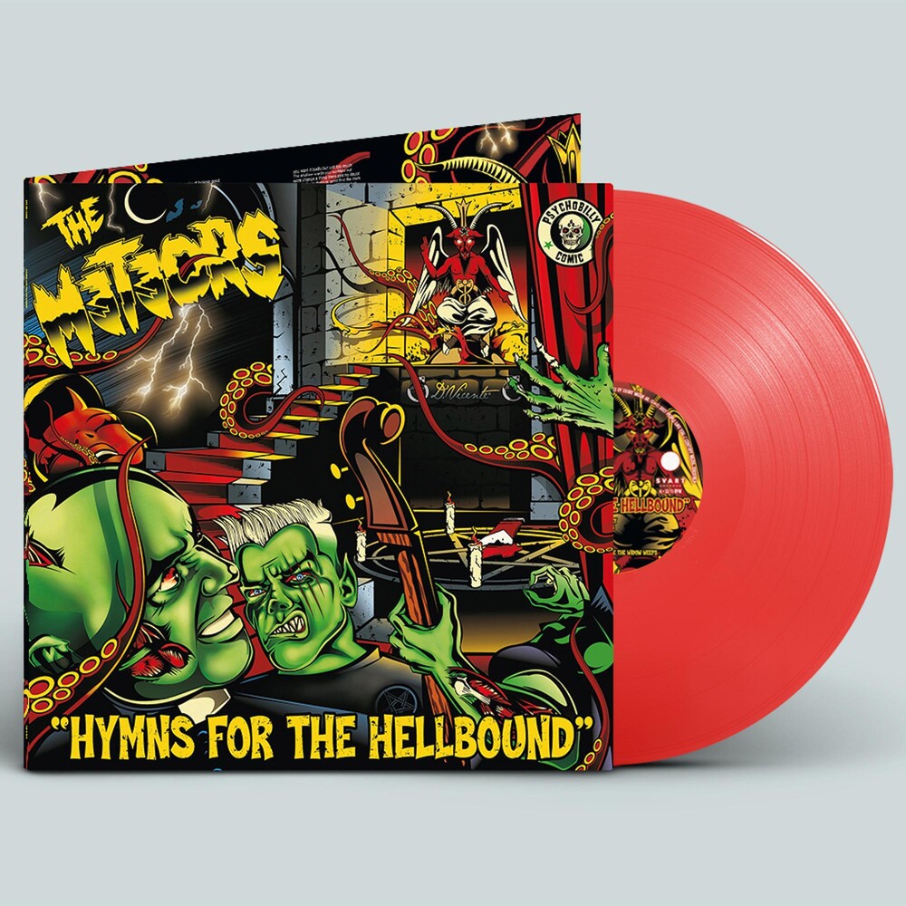the album cover for The Meteors - Hymns For The Hellbound
