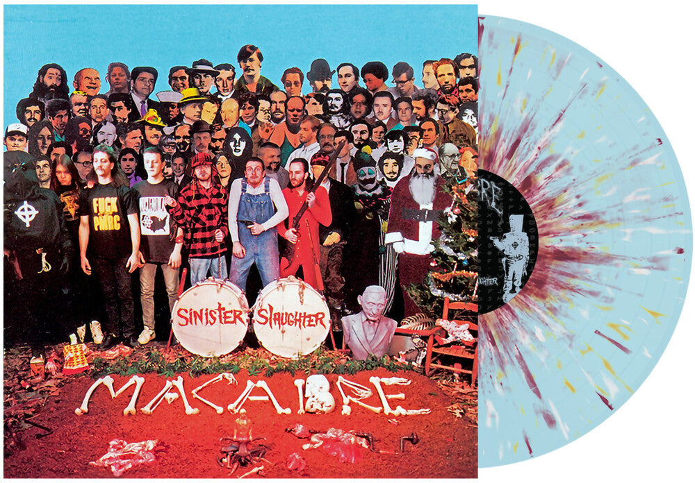the album cover for Macabre - Sinister Slaughter [Sinister Splatter LP]