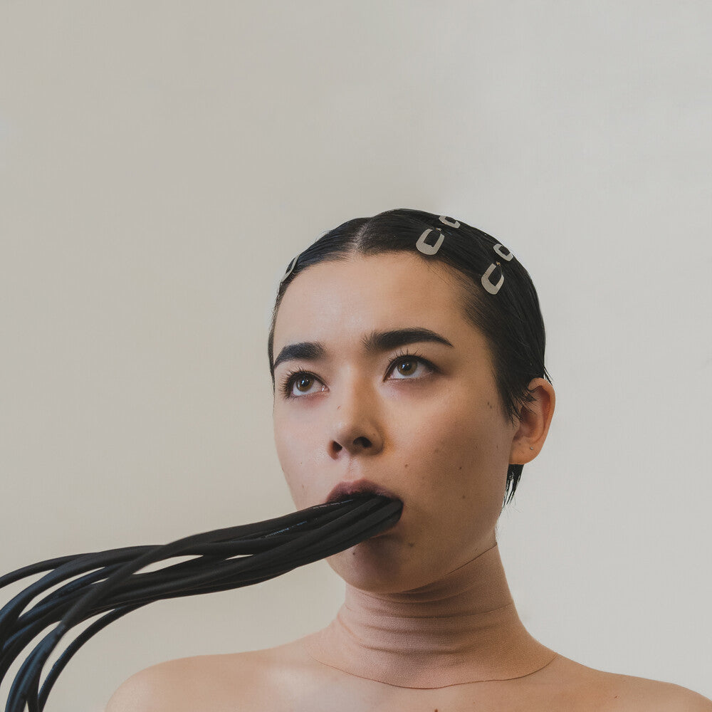 the album cover for Miss Grit - Follow The Cyborg