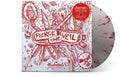 the album cover for Pierce The Veil - Misadventures [Indie Exclusive Limited Edition Silver w/ Red Splatter LP]