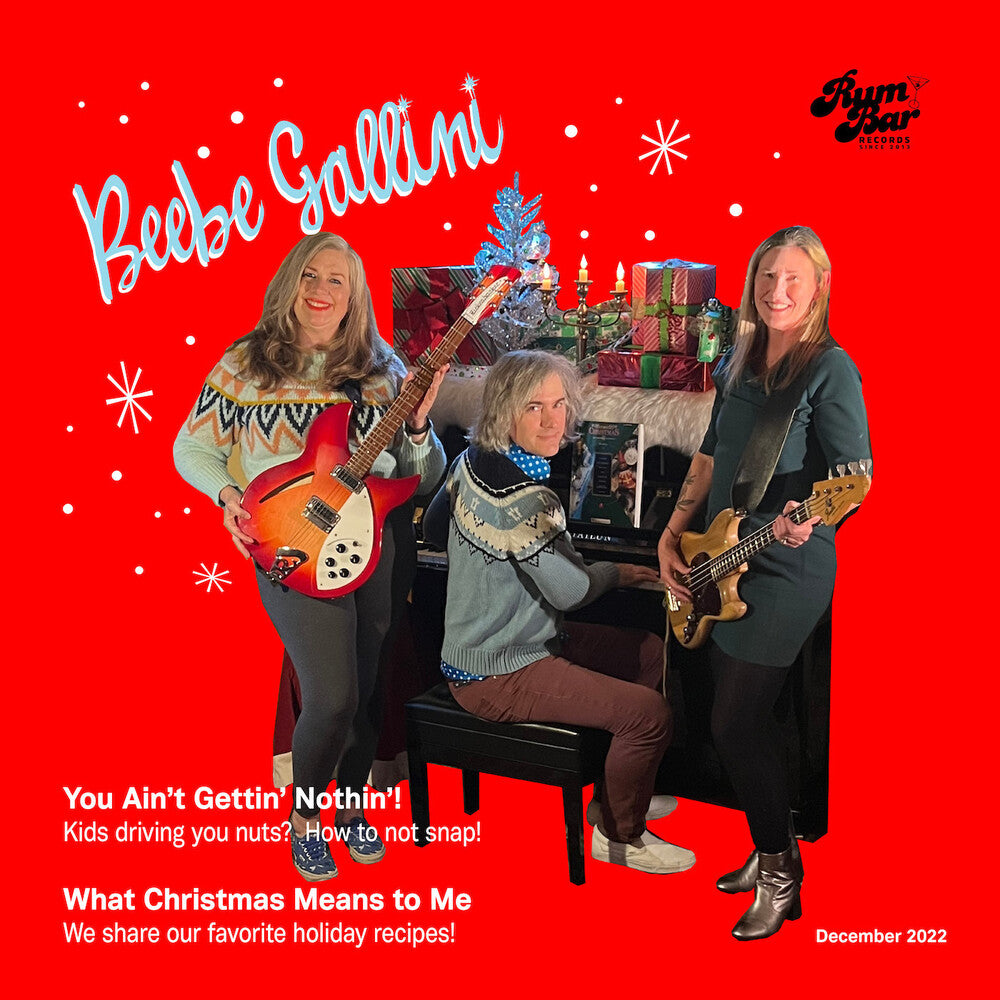 the album cover for Beebe Gallini - Beebe Gallini Christmas Flexi Single