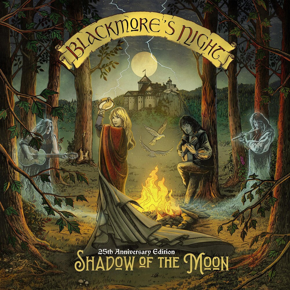 the album cover for Blackmore's Night - Shadow Of The Moon: 25th Anniversary Edition [Clear 2LP+7in+DVD]