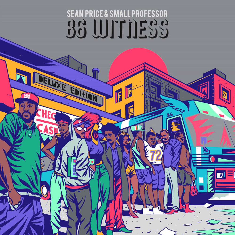 the album cover for Sean Price  / Small Professor - 86 Witness - Deluxe Edition