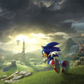 the album cover for Tomoya Ohtani  (Blue) (Colv) (Wb) - Sonic Frontiers - O.S.T. - Blue (Blue) [Colored Vinyl] [With Booklet]