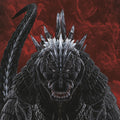 the album cover for Kan Sawada  (Blue) (Colv) (Gate) (Ogv) (Red) (Wht) - Godzilla Singular Point - O.S.T. - Swirl (Blue)