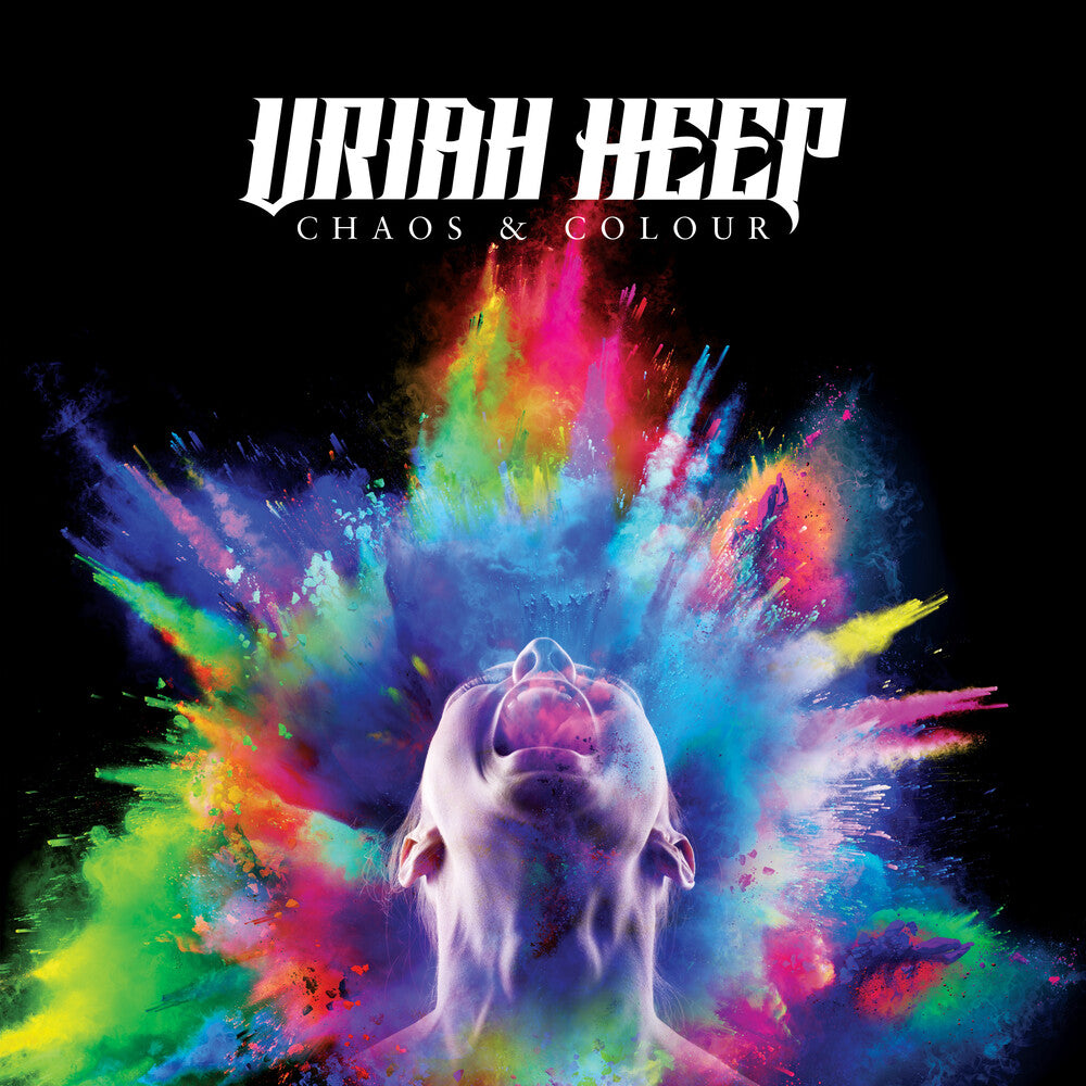 the album cover for Uriah Heep - Chaos & Colour