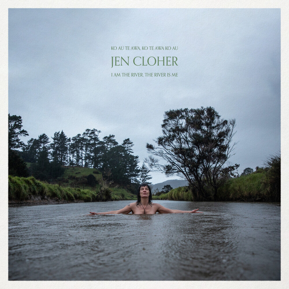 the album cover for Jen Cloher - I Am The River The River Is Me - White Marble