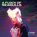the album cover for A Flock Of Seagulls - I Ran - So Far Away [Purple/Black Splatter LP]