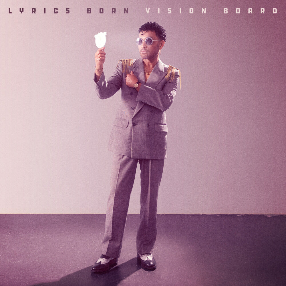the album cover for Lyrics Born - Vision Board