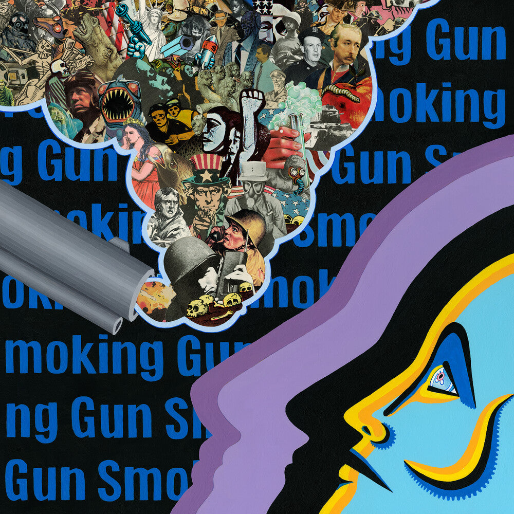the album cover for Deca - Smoking Gun