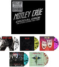 the album cover for Motley Crue - Crucial Crue: The Studio Albums 1981-1989 [Limited Edition LP Box Set]
