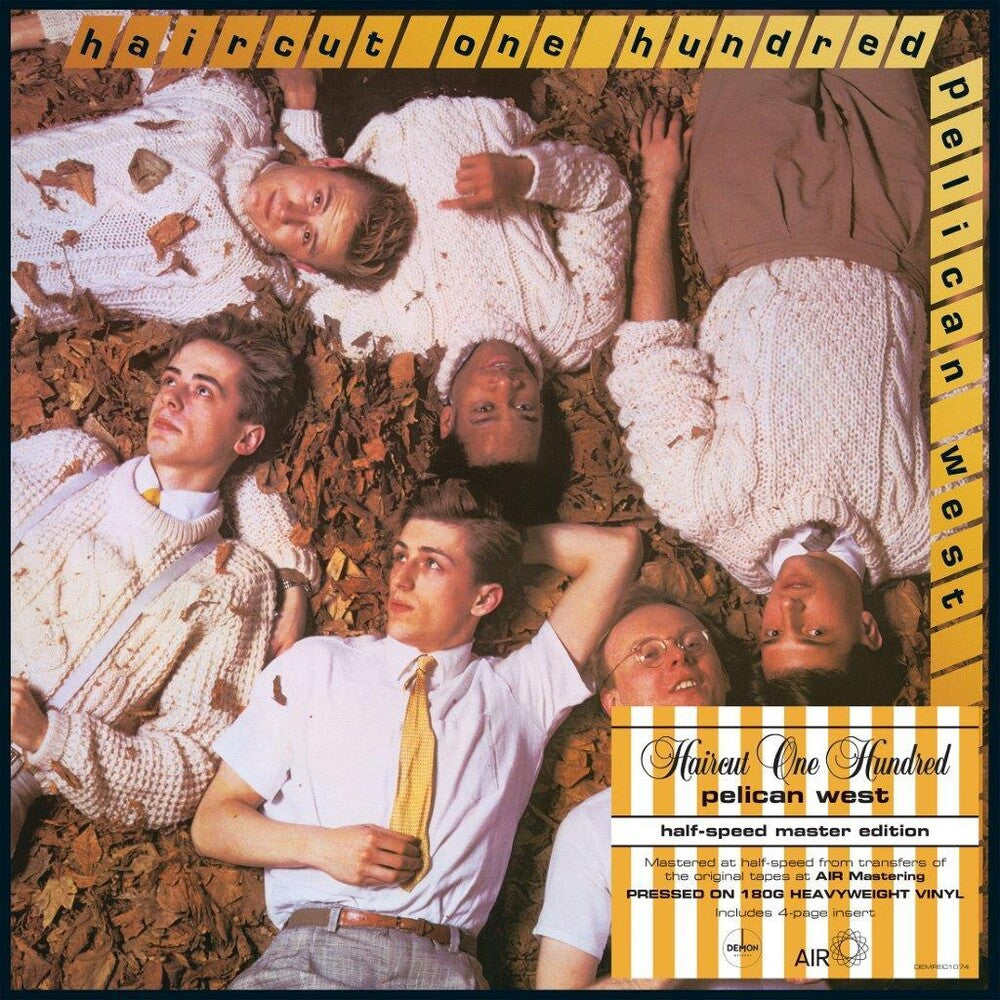 the album cover for Haircut 100 - Pelican West 40 (Blk) [180 Gram] (Hfsm) (Uk)
