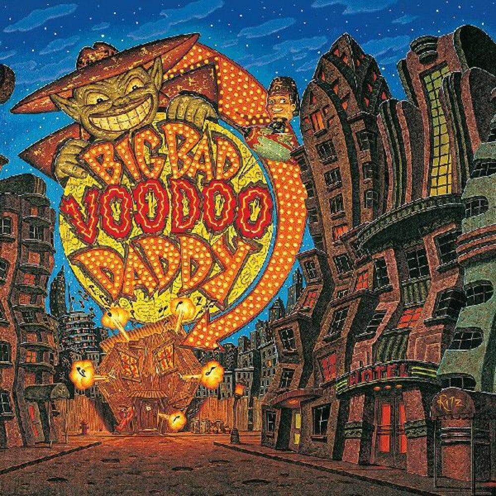 the album cover for Big Bad Voodoo Daddy - Big Bad Voodoo Daddy (Americana Deluxe) [Clear Vinyl]