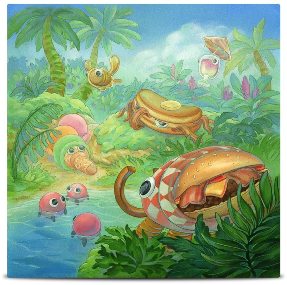 the album cover for Seth Parker  (Colv) (Org) - Bugsnax - O.S.T. [Colored Vinyl] (Org)