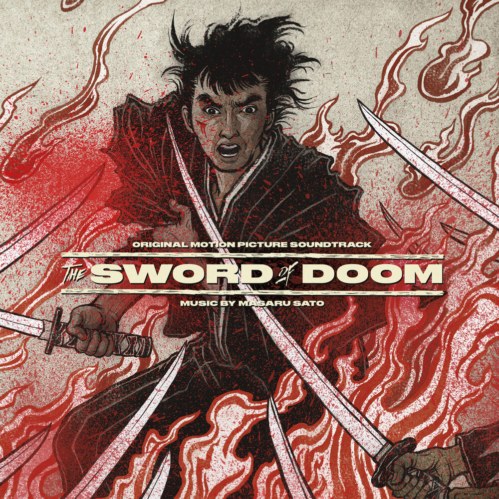 the album cover for Sword Of Doom - O.S.T. (Blk) (Colv) (Ogv) (Red) - Sword Of Doom - O.S.T. (Blk) [Colored Vinyl] [180 Gram] (Red)