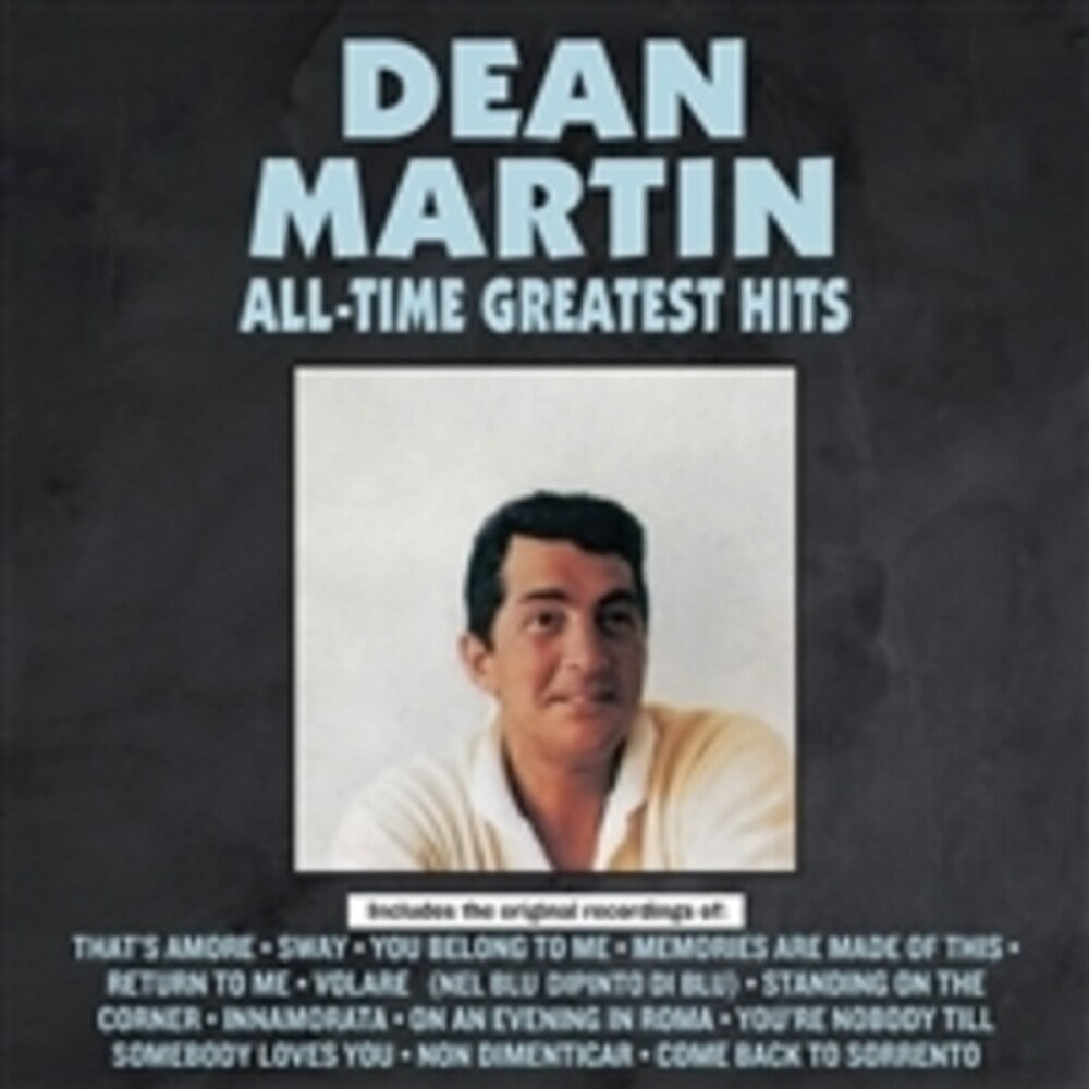 the album cover for Dean Martin - All-Time Greatest Hits