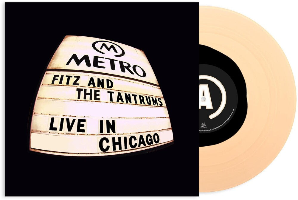 the album cover for Fitz And The Tantrums - Live In Chicago [LP]