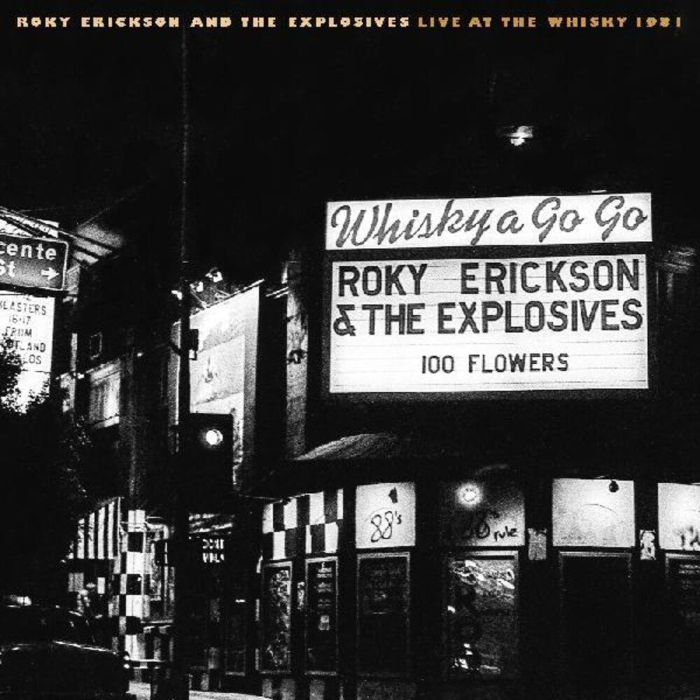 the album cover for Roky Erickson  & The Explosives - Live At The Whisky 1981 [Colored Vinyl] (Red)