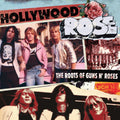 the album cover for Hollywood Rose - The Roots Of Guns N' Roses [Limited Edition Red/White Splatter LP]