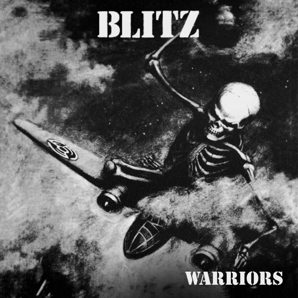 the album cover for Blitz - Warriors - Clear [Clear Vinyl]