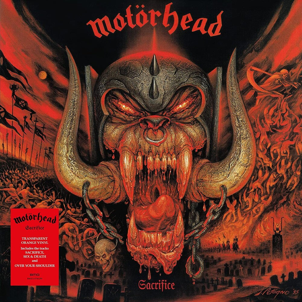 the album cover for Motörhead - Sacrifice
