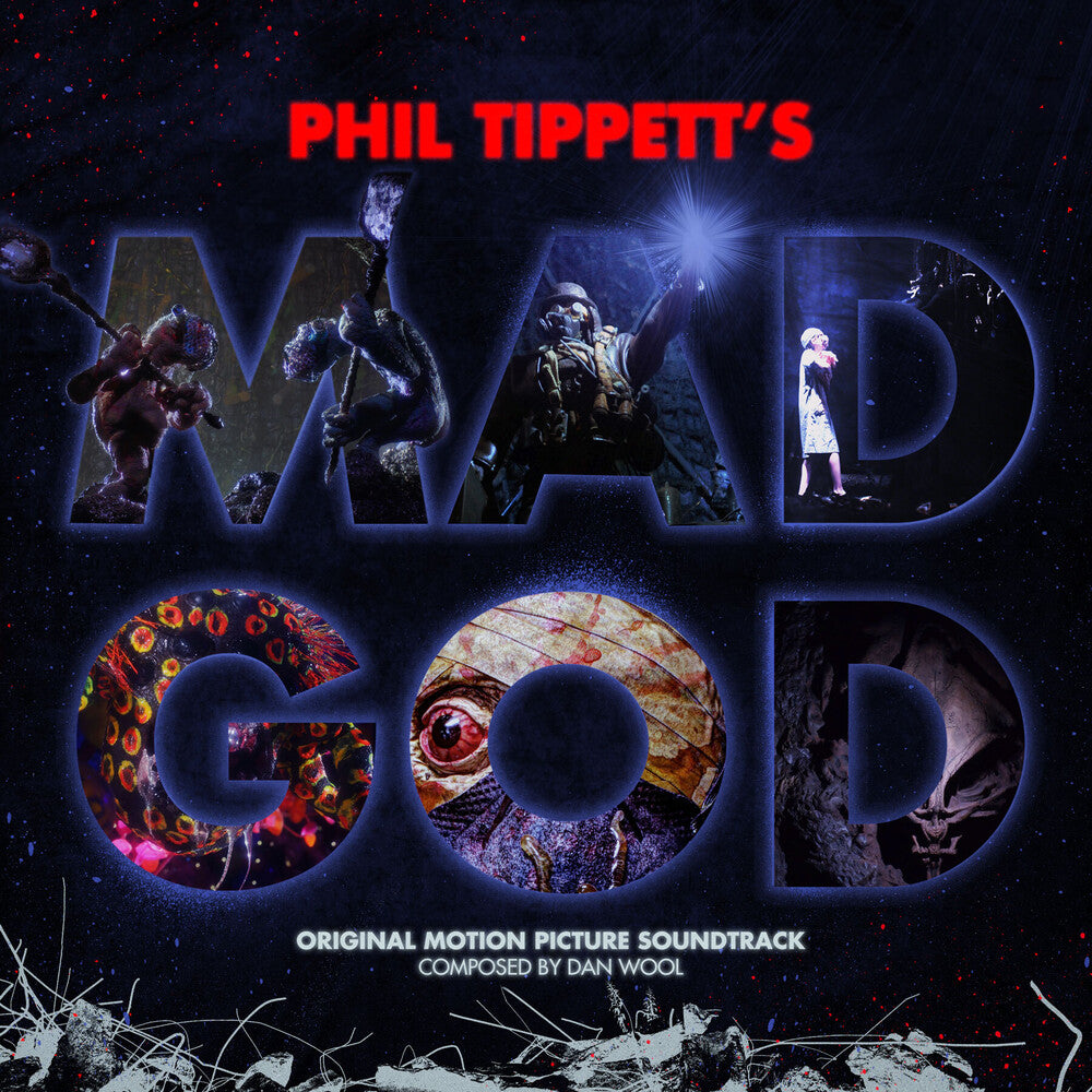 the album cover for Dan Wool  (Colv) (Red) - Phil Tippett's Mad God - O.S.T. [Colored Vinyl] (Red)