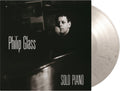 the album cover for Philip Glass - Solo Piano (Blk) [Colored Vinyl] [Limited Edition] [180 Gram] (Wht)