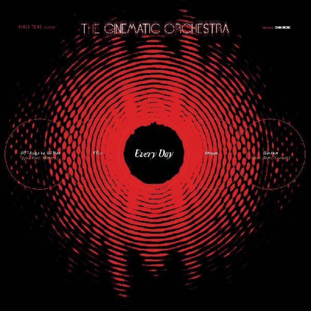 the album cover for Cinematic Orchestra - Every Day [Clear Vinyl] (Gate) (Ofgv) (Red) (Aniv) [Download Included]