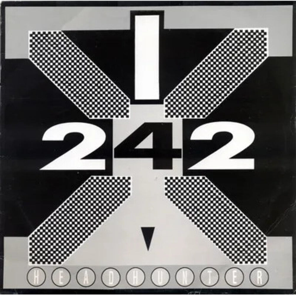 the album cover for Front 242 - Headhunter [Reissue]